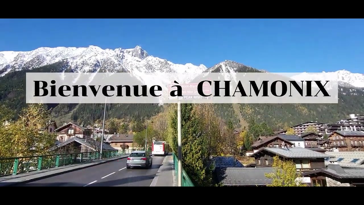 Chamonix Centre -Ville, France | The Most SPECTACULAR Town in Chamonix [4k]
