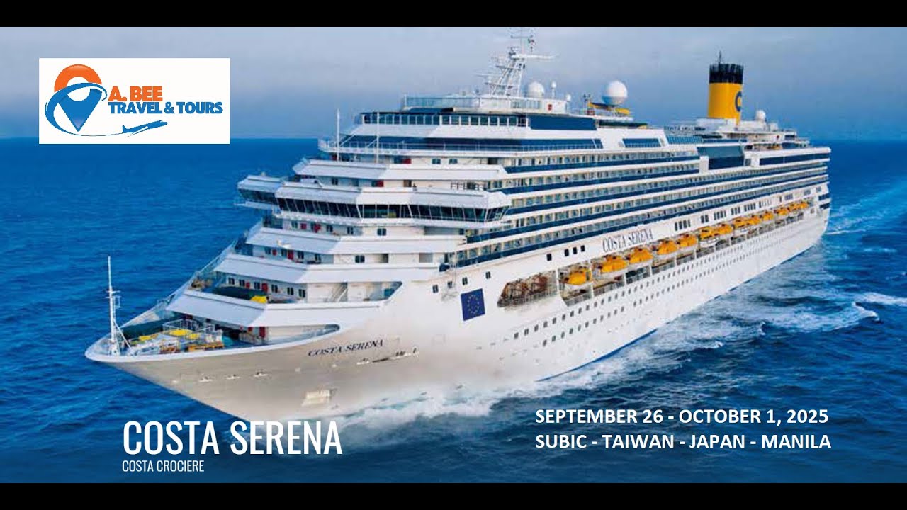 Costa Serena Cruise - September 26 - October 1, 2025