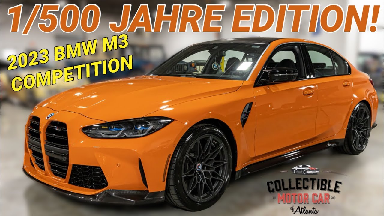 1/500 2023 BMW M3 Competition Jahre Edition Review - Collectible Motorcar of Atlanta