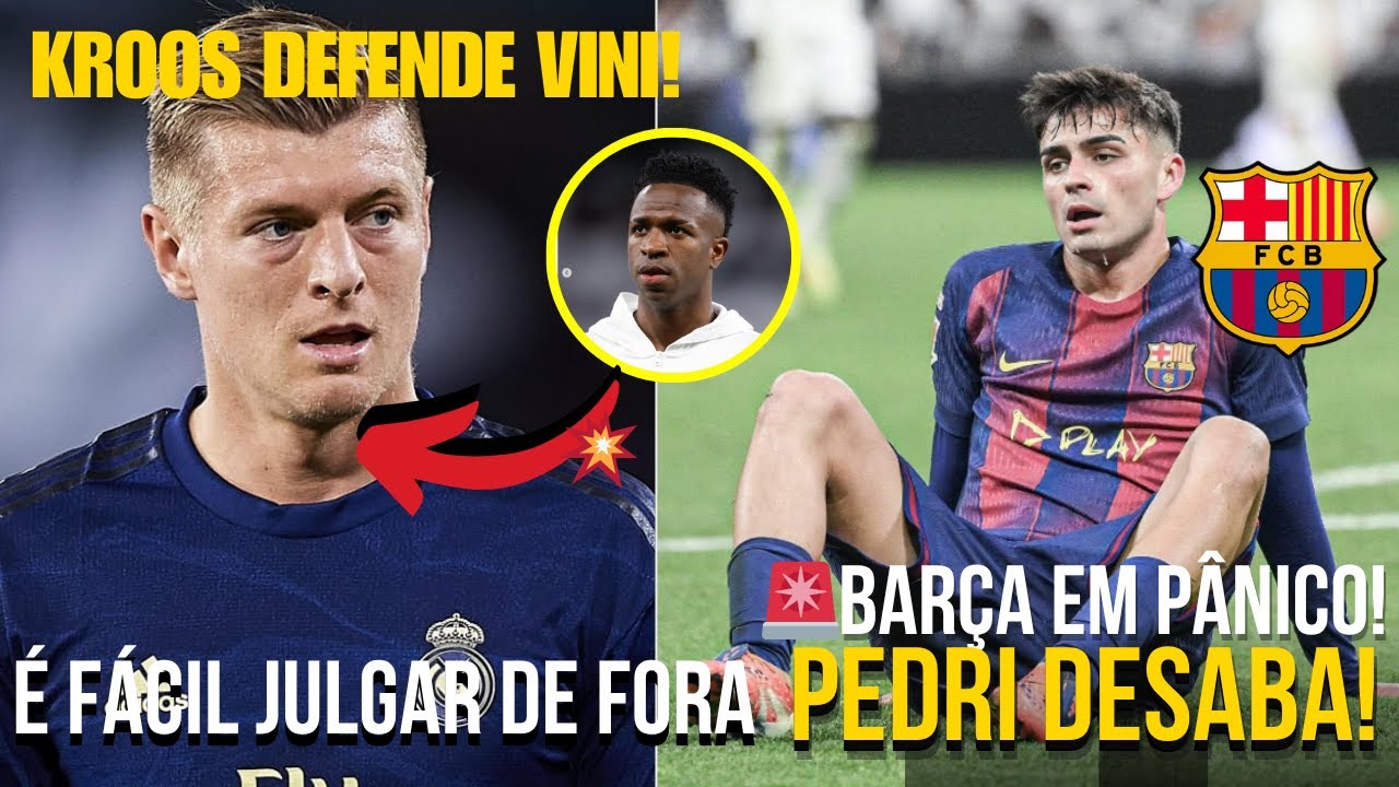🔥 CÊ VIU ISSO? Tony Kroos defende Vinícius Júnior e surpreende todo mundo!