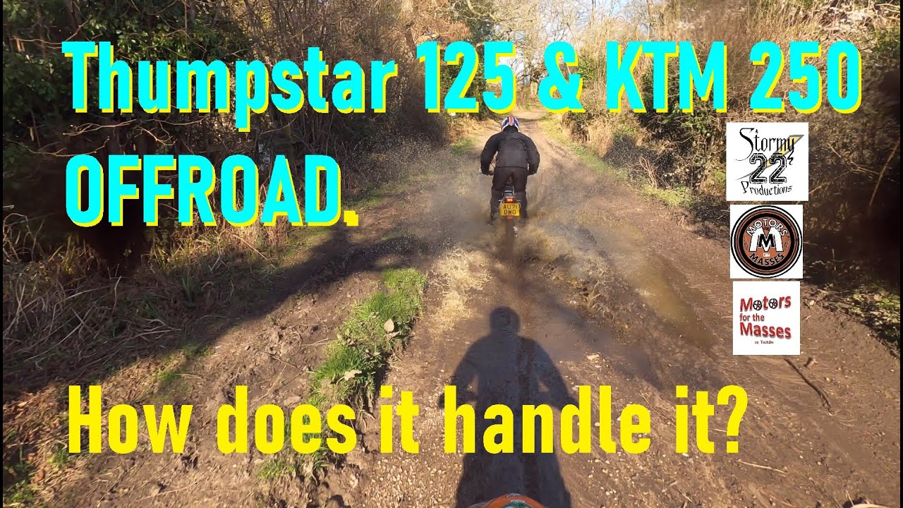 Thumpstar Roadripper 125 OFFROAD with KTM EXCF250