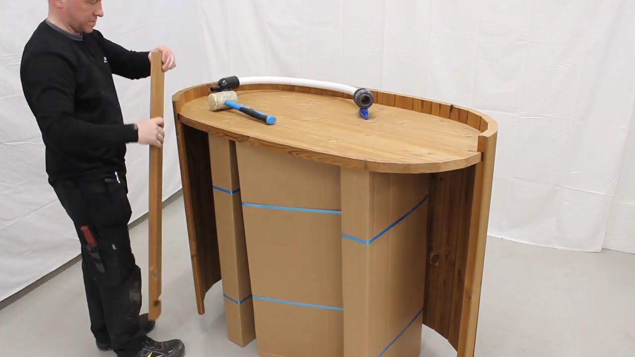 Assembly of Relax Hot Tub