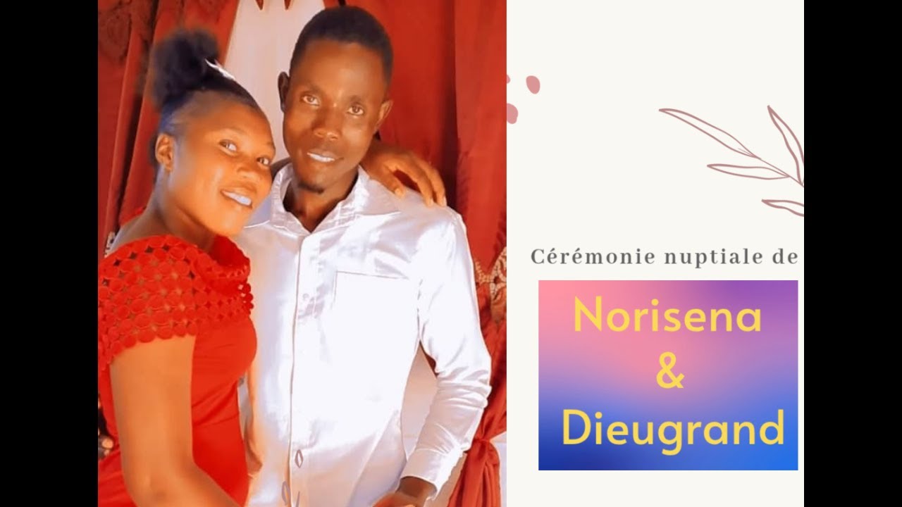 Cérémonie nuptiale de Norisena et Dieugrand