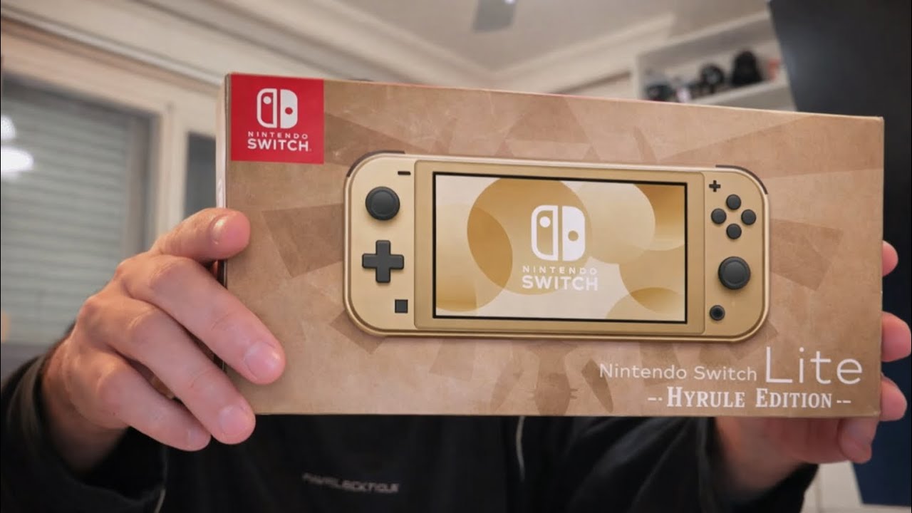 Nintendo Switch Lite Hyrule Edition Kutu Açılışı