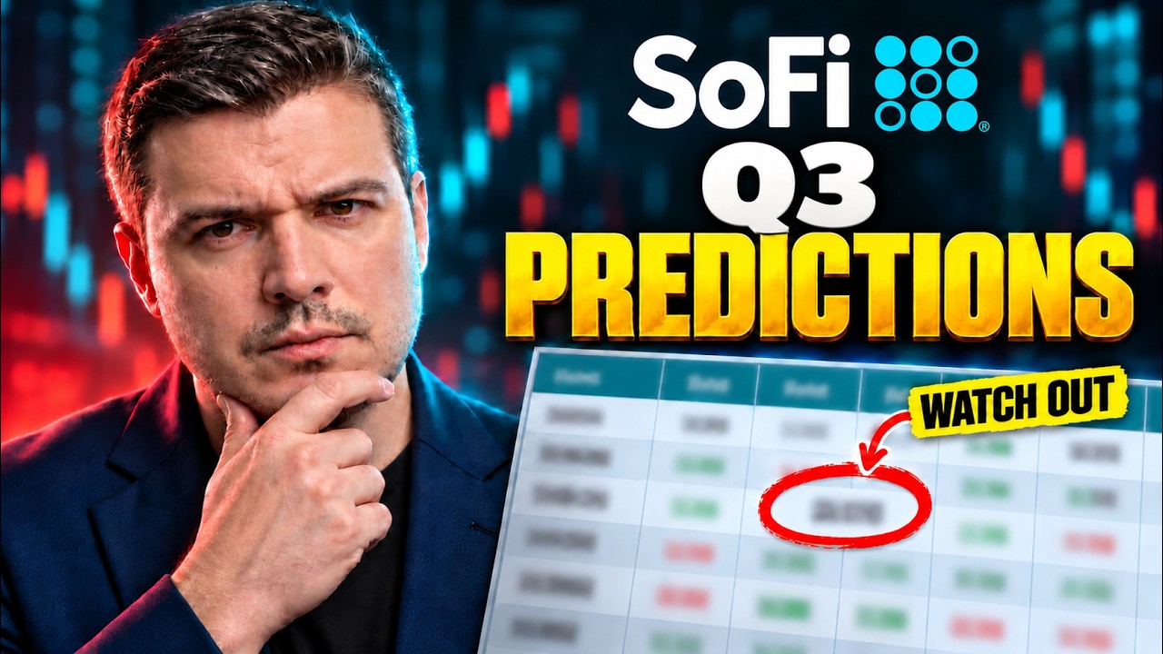 Это может ПОВЛИЯТЬ на отчетность SoFi за 3 квартал! (Смотреть до вторника)