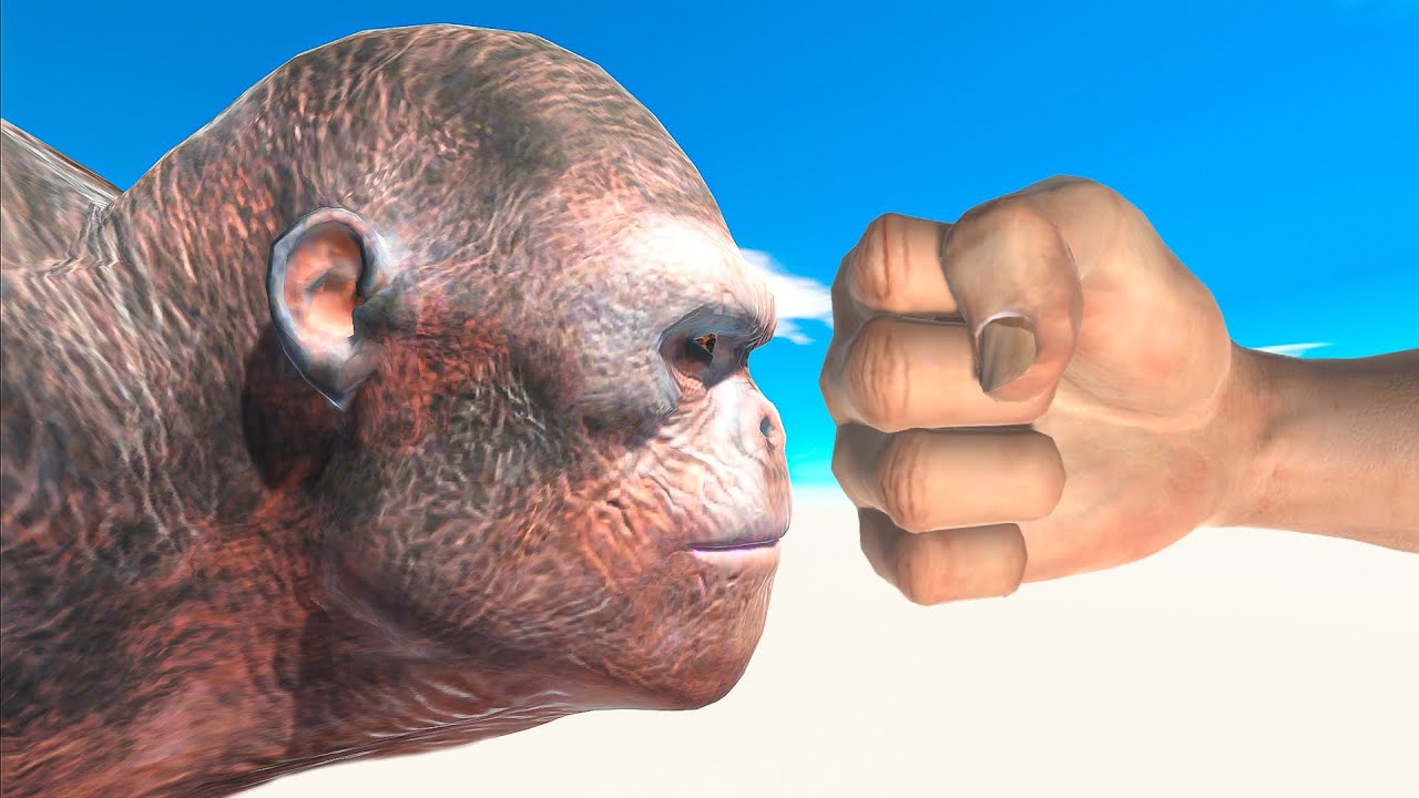 Epic Punch Trap and Reach The Evolution Gate - Animal Revolt Battle Simulator