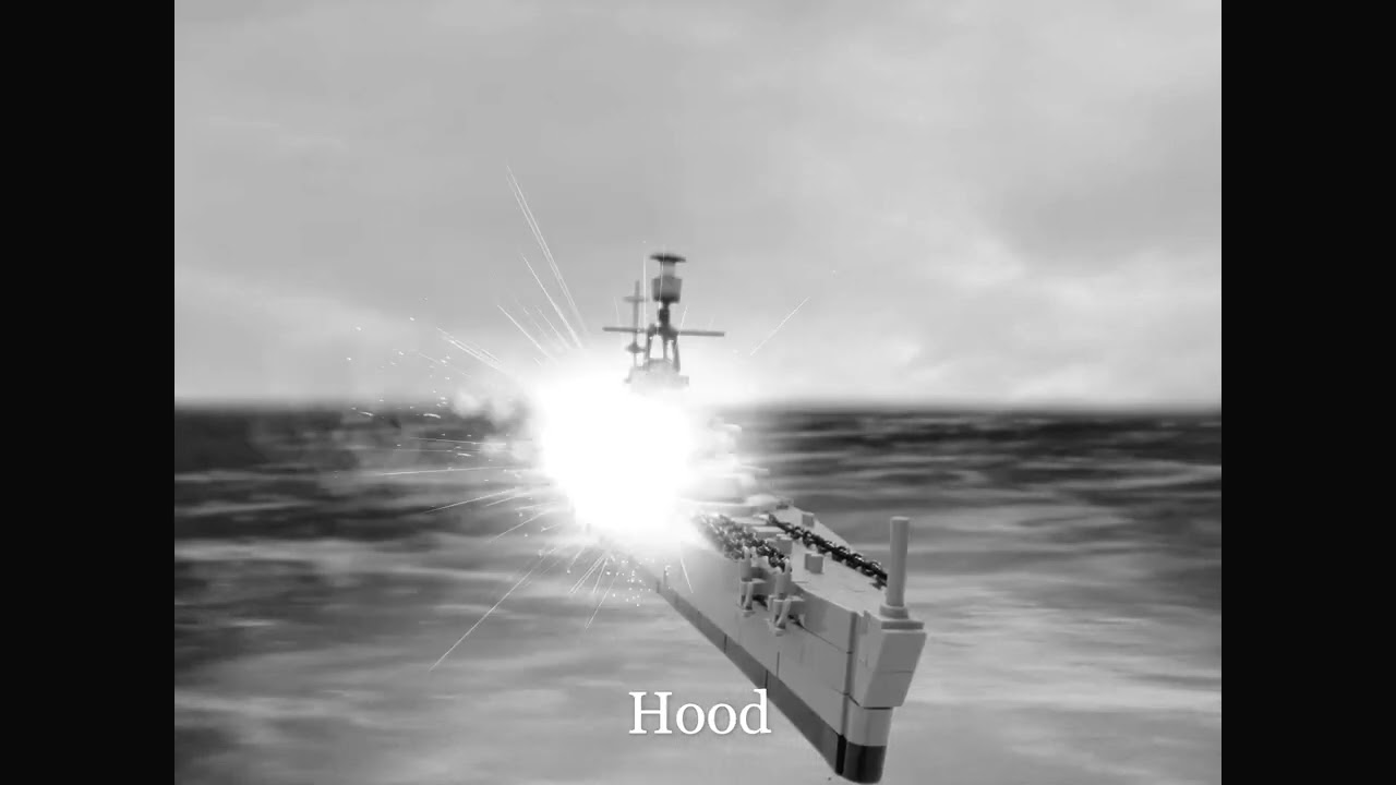 Lego Battle of the Denmark Strait: Bismarck vs. Hood