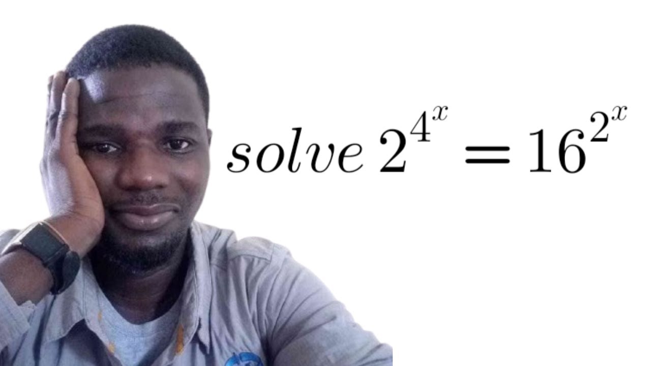 Exponential Equations Solved in Minutes Not Hours