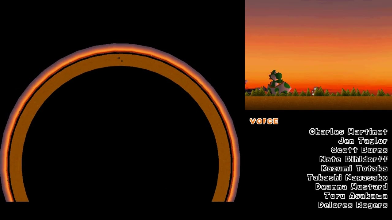 Mario Kart DS - Credits Scene with Freecam