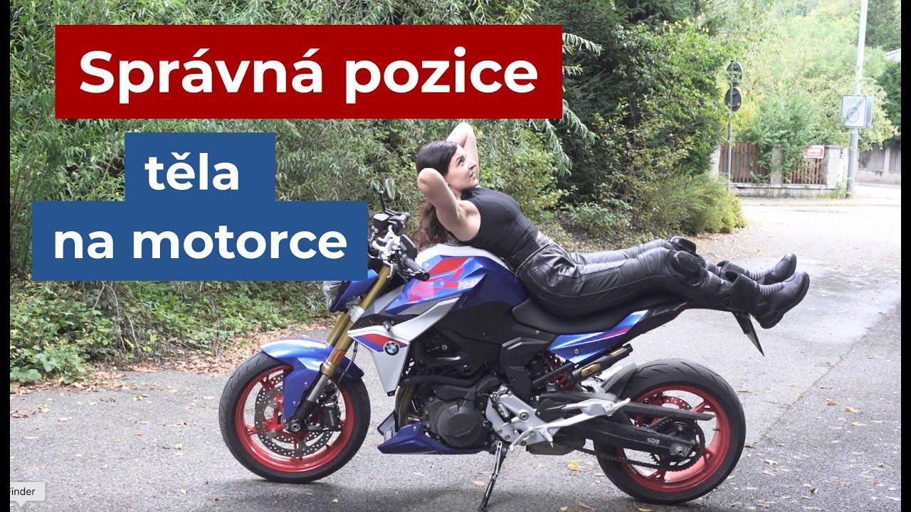 JAK SPRÁVNĚ SEDĚT NA MOTORCE? | Správná pozice těla na motorce