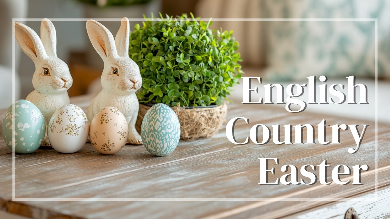 Rustic Charm: English Country Easter Decorations for Every Room