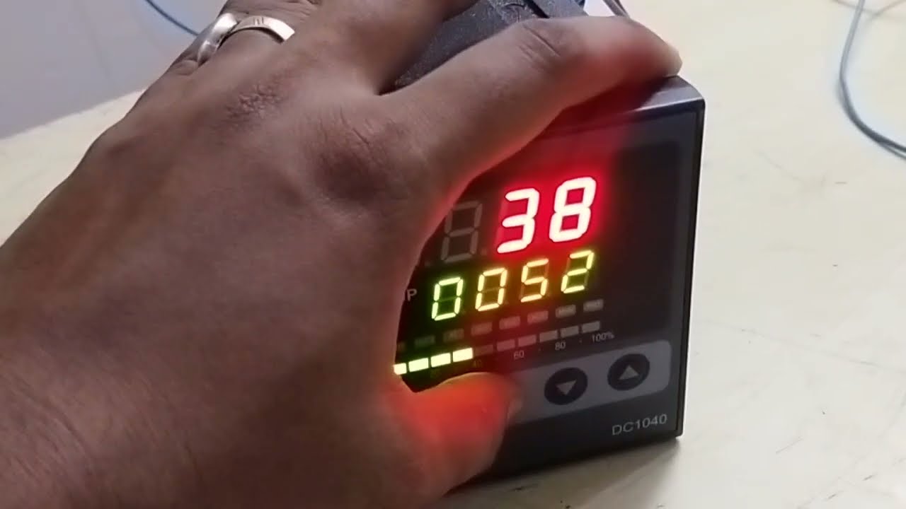 Honeywell dc1040 pid all programming with alarm #honeywell #pid #pt100 #thermocouple