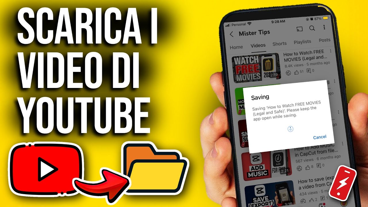 Come Scaricare Video di Y0UTUBE? (dal tuo telefono)