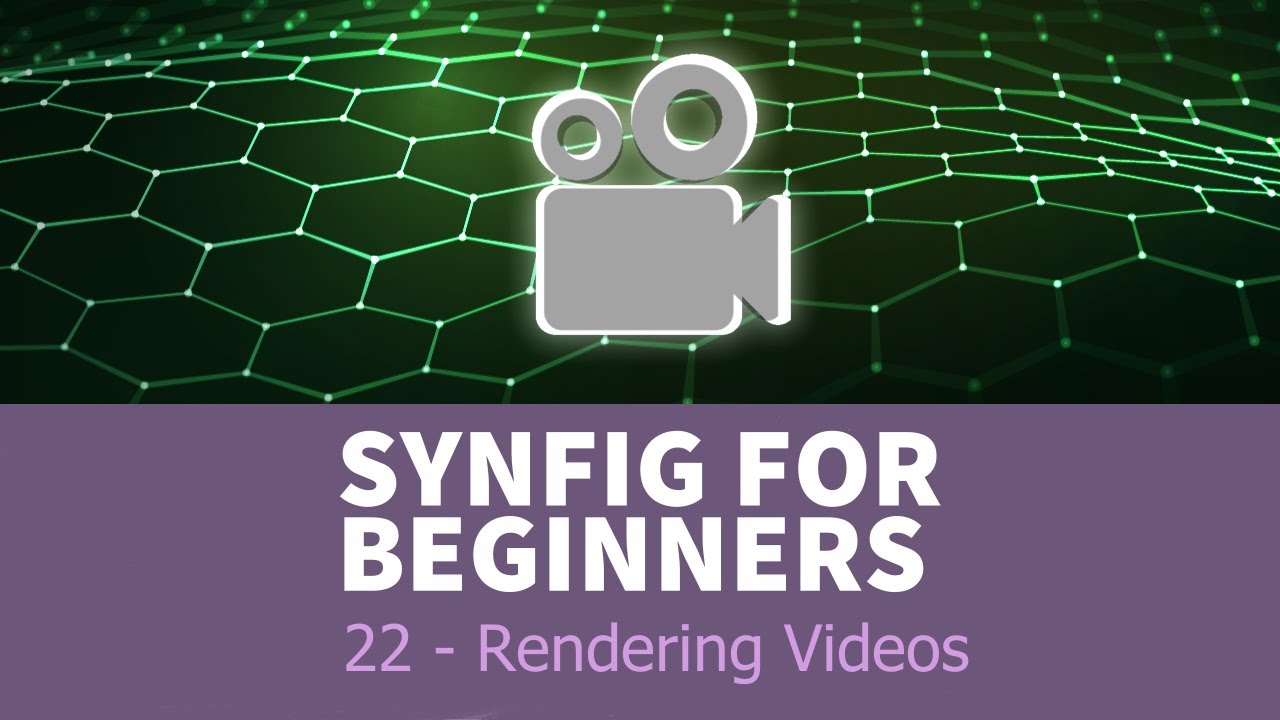Synfig for beginners: 22 - Rendering your animations