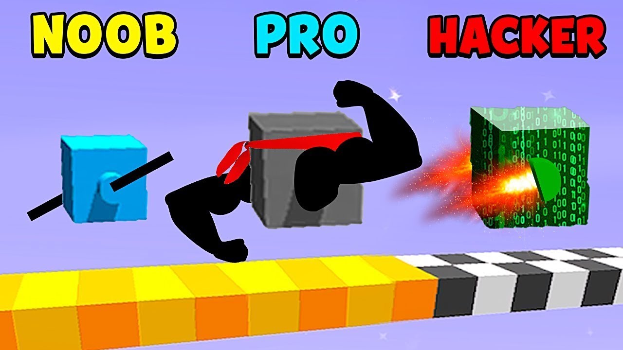 NOOB vs PRO vs HACKER w DRAW CLIMBER