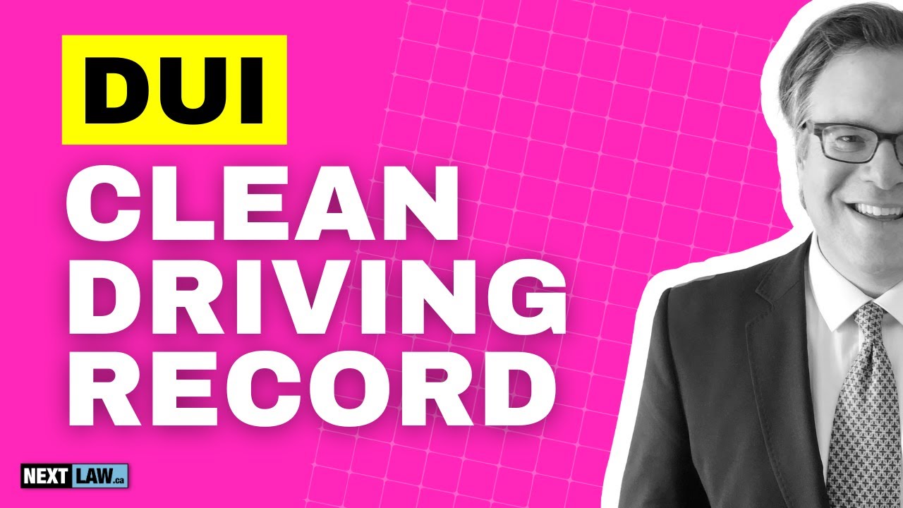 Impact of a Clean Driving Record on DUI Cases in Ontario
