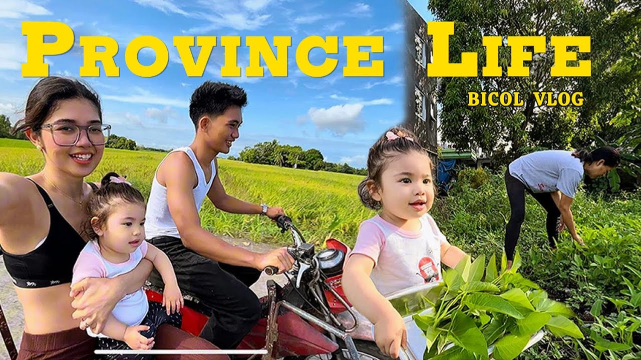 Day 3 sa Bicol: Nag harvest kami ng Kangkong | Joyride sa Topdown | Vlog