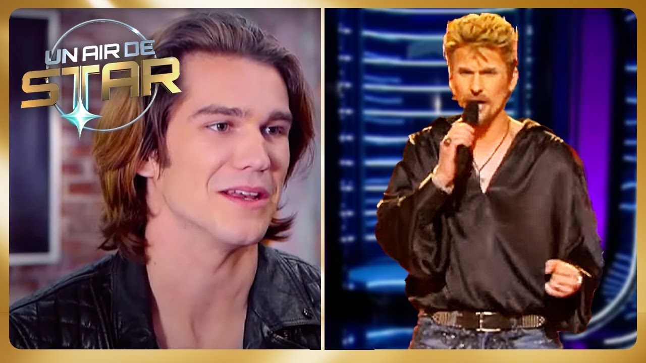 Amaury Vassili enflamme la scène en Johnny ! 