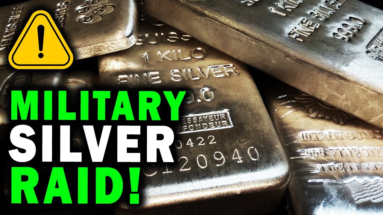 Silver Stockpile RAID By Defense Dept! Create A NEW Strategic Silver Stockpile?