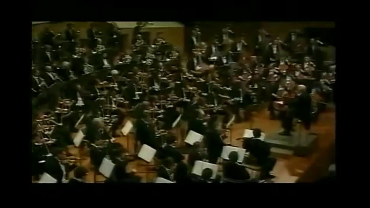 Celibidache dirige Bruckner. Sinfonía 8. Timbales (Peter Sadlo) en el cuarto movimiento.