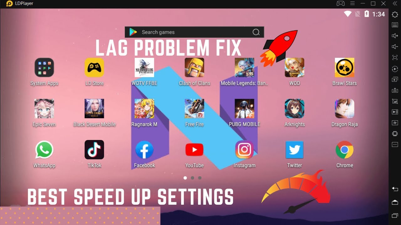 LDPlayer 4 Android Emulator Best Speed Up Settings And Lag Problems Fix For Low & High End PC