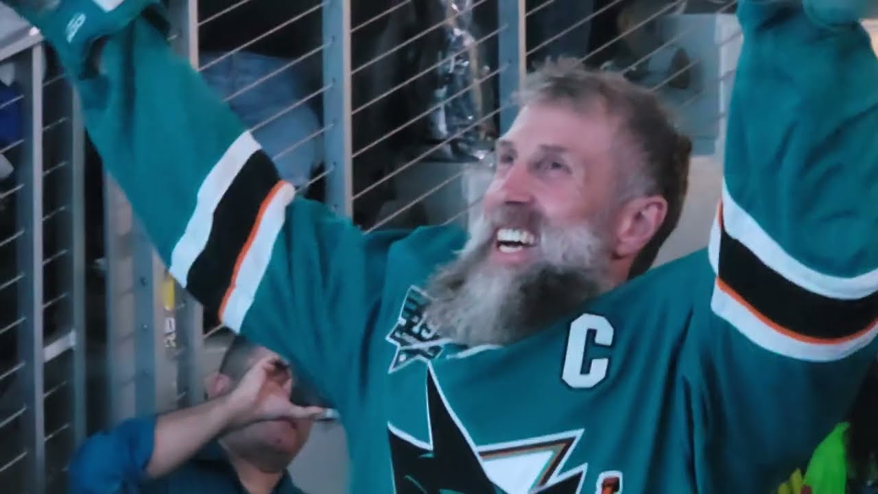 2024 San Jose Sharks Legends Game  introductions - Joe Thornton