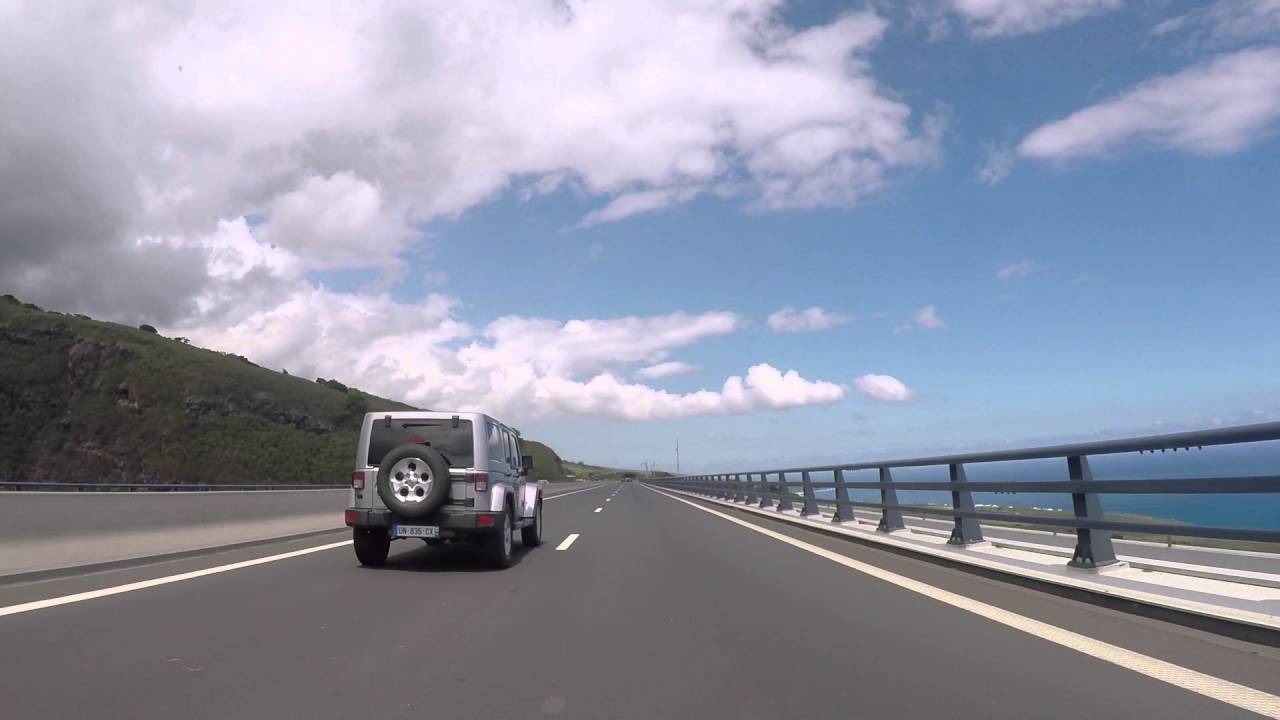 Ile de la Réunion Route vers Grand Anse, Gopro / Reunion island Road to Grand Anse, Gopro