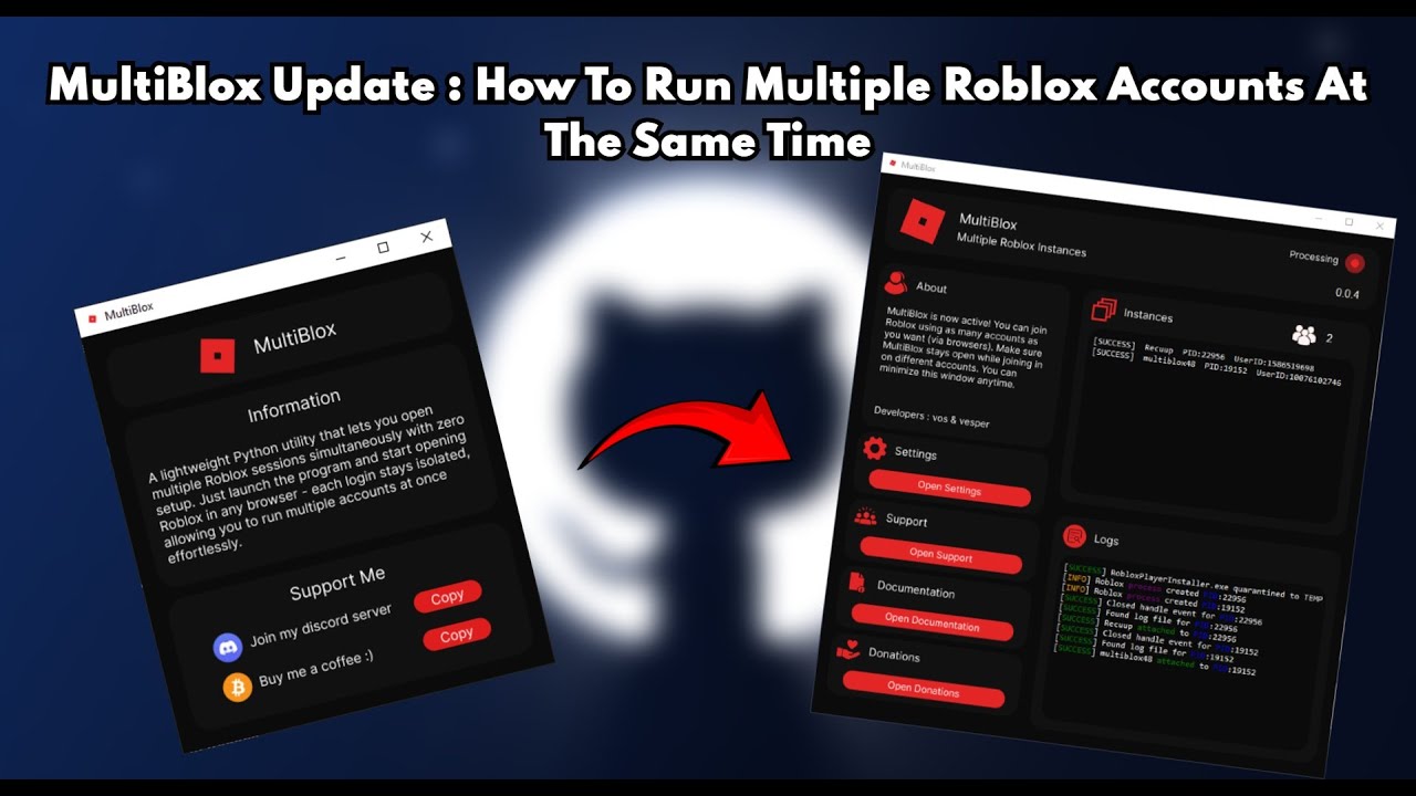 MultiBlox UPDATE 🔥 How To Run Multiple Roblox Accounts at the Same Time