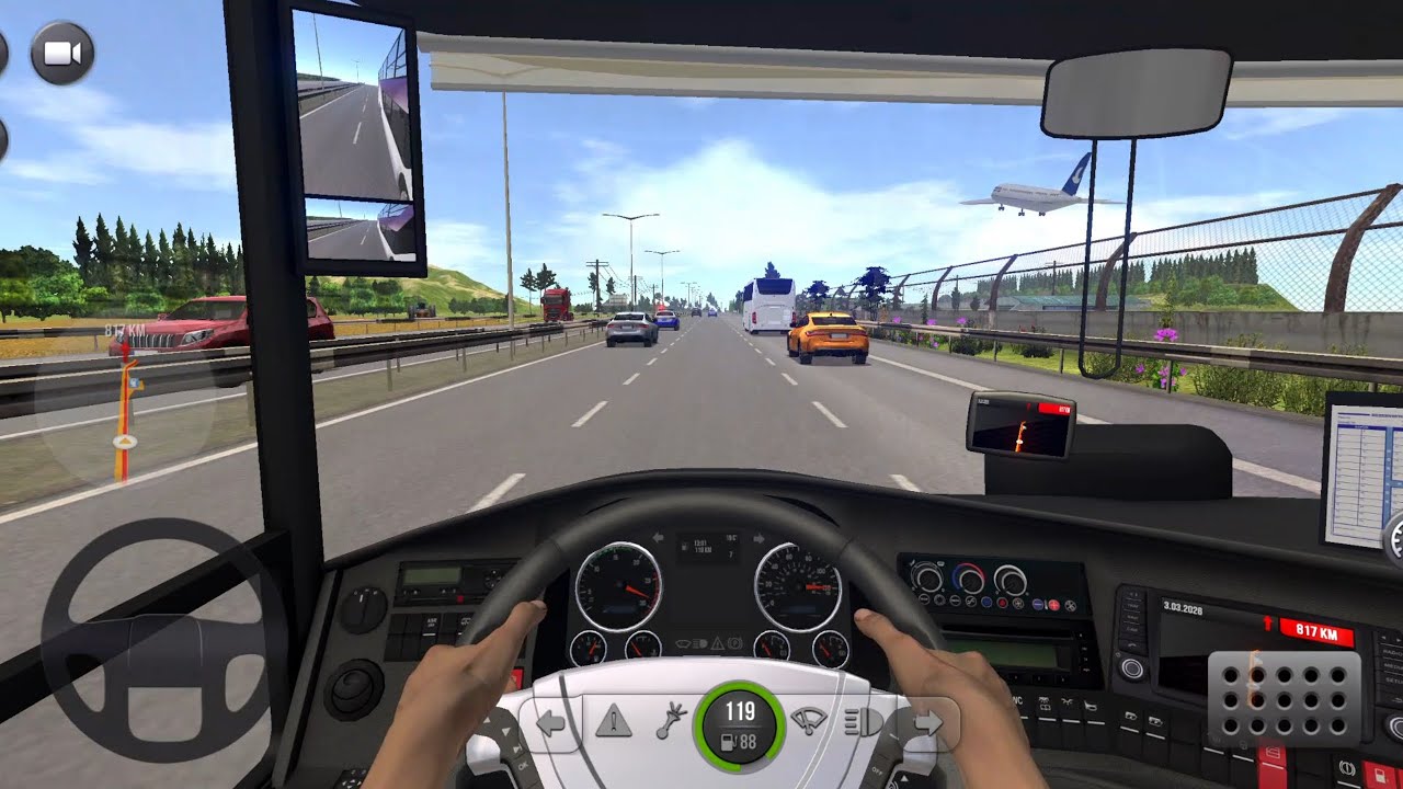 Bus Simulator: Ultimate | Airport ✈️✈️| DriveXZuuks |Mobile Gameplay |Drive with Mrx
