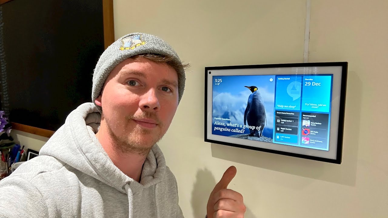 Amazon Alexa Echo Show 15 wall mount install