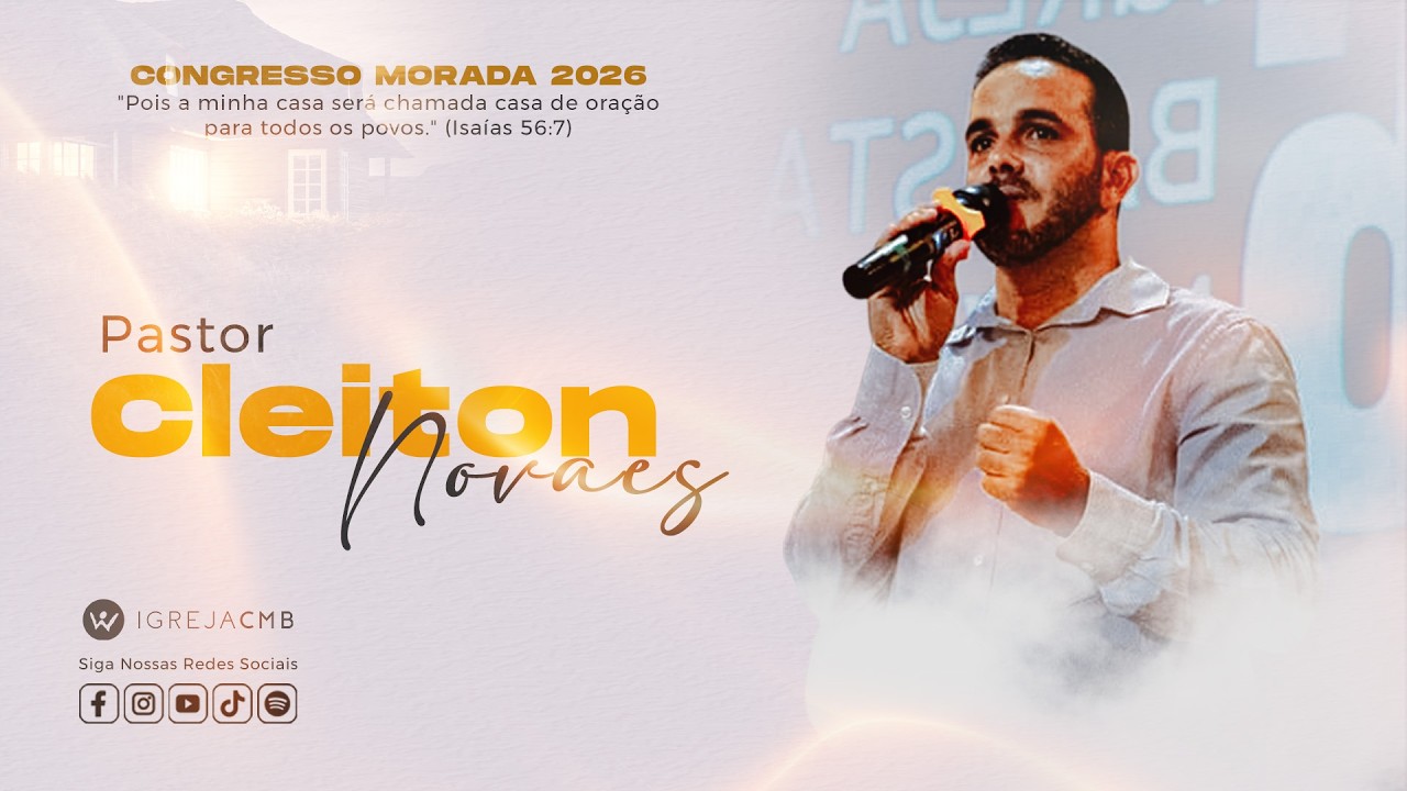 CMB Online | Congresso de carnaval | Pr. Claiton Novaes | 15/02/2026