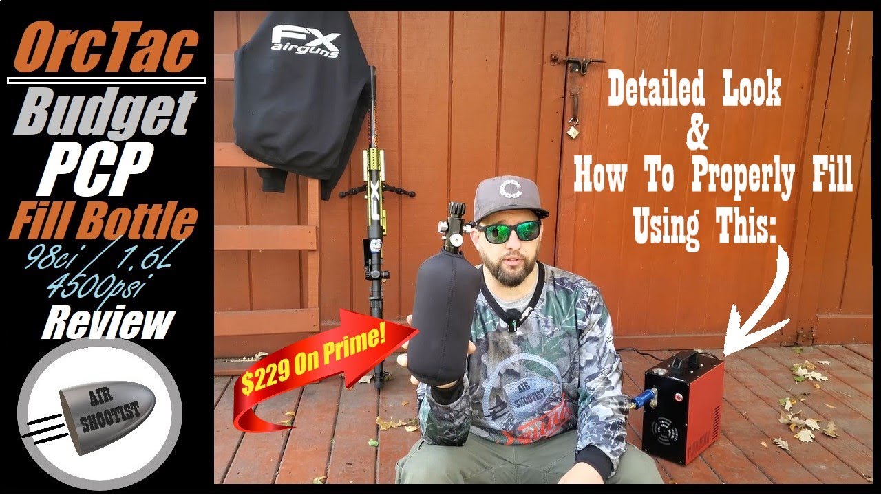 Orctac Budget PCP Fill Bottle Detailed Review - A Perfect Companion to the Orcair Thunder Compressor