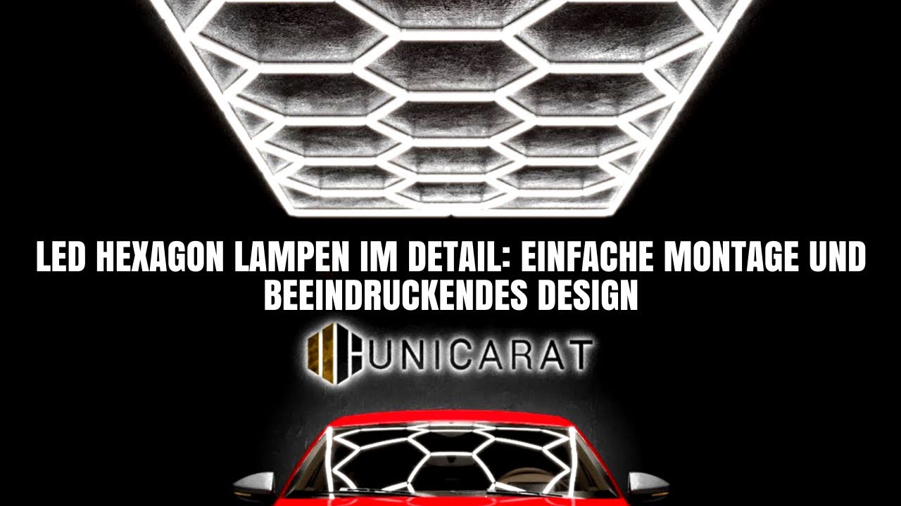 Vorteile von Unicarat LED Hexagon Lampen: Schönheit und einfache Montage