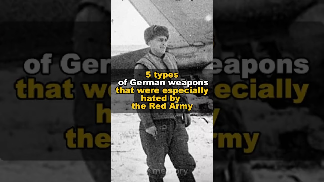 5 types of German weapons that were especially hated by the Red Army