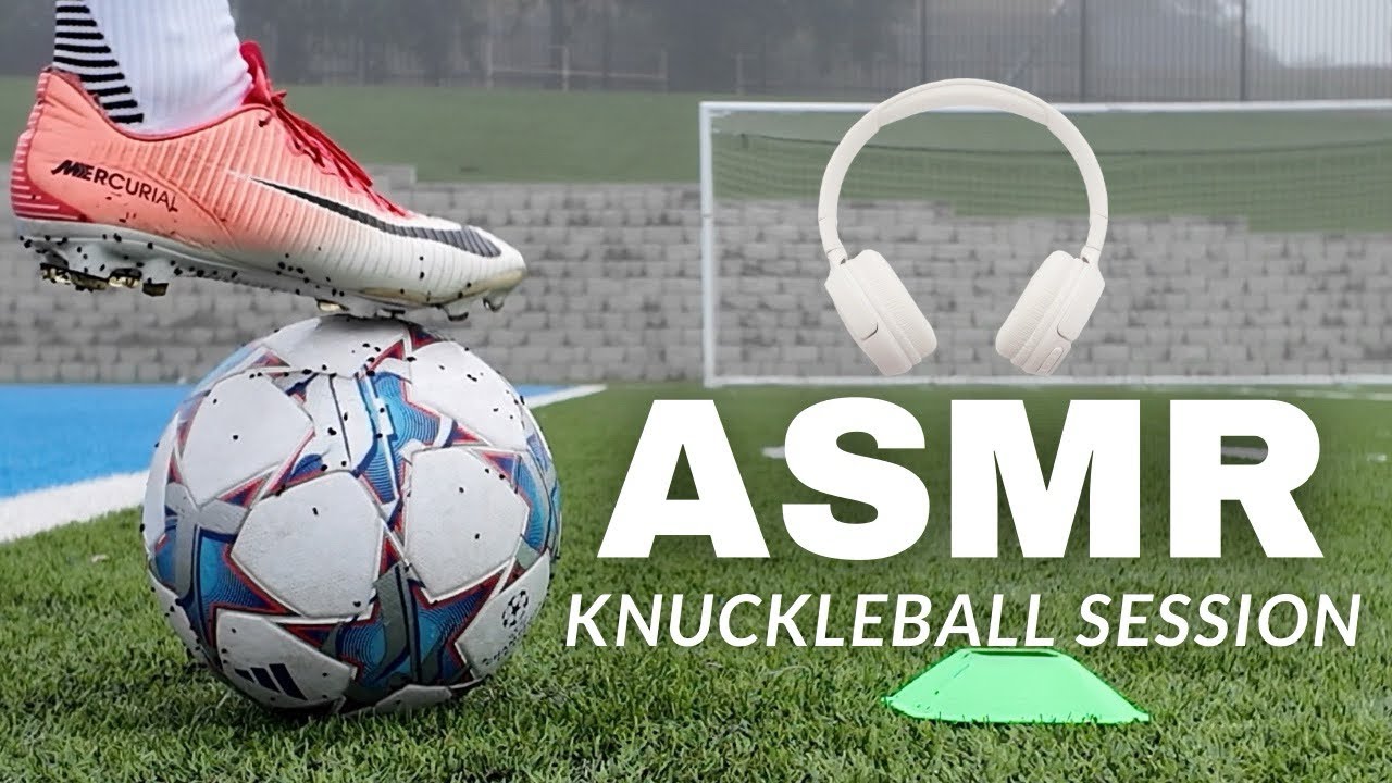 ASMR Knuckleball Session in Mercurial Vapor XI | Football Training Session ⚽️