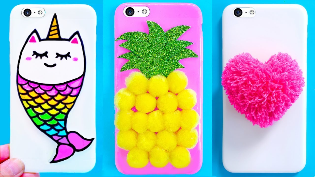 Чехлы для телефона! ❤ DIY САМЫЕ бюджетные чехлы