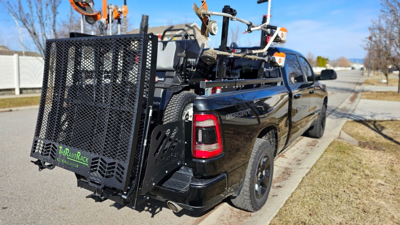 Installing Ramp Rack Sport For Trailerless Lawn Care Setup (Part 3)