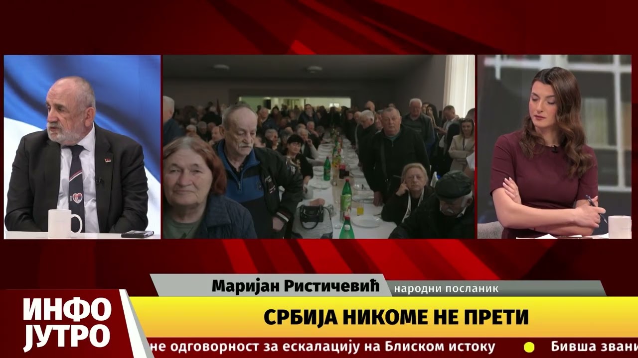 INFO JUTRO - Hrvati prete Vučiću
