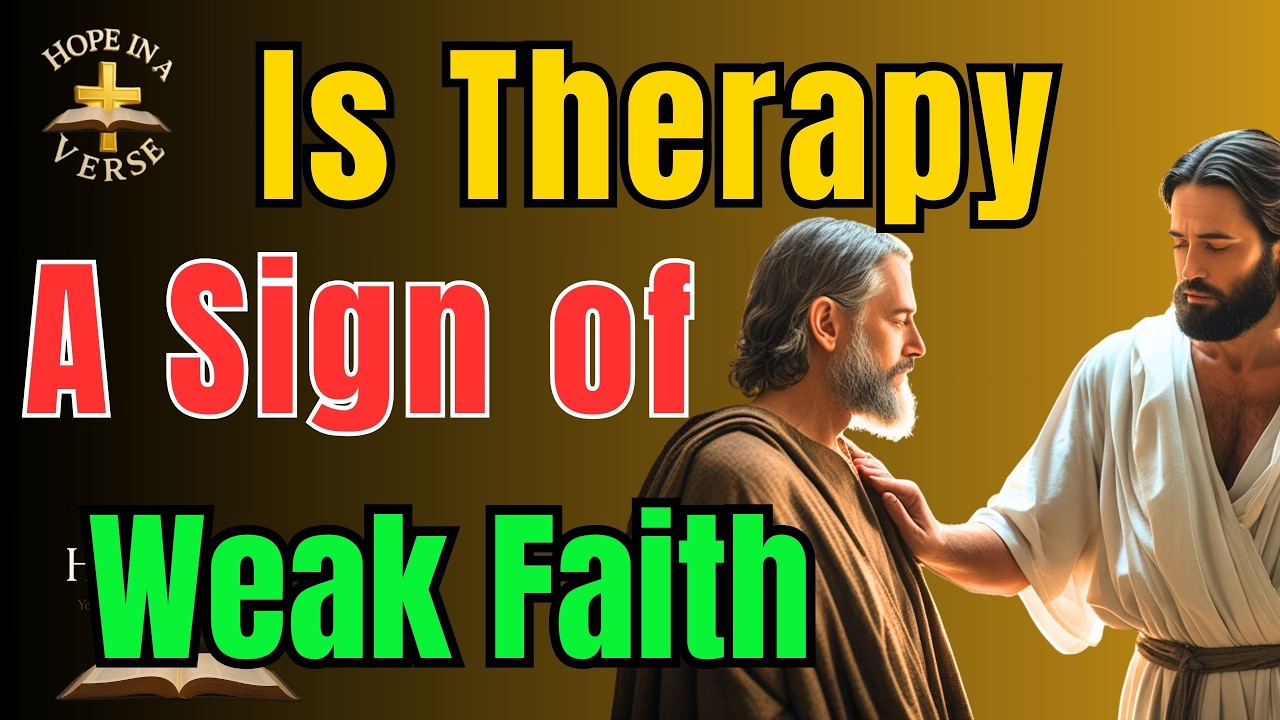 Faith vs  Therapy Can Christians Trust Both #FaithVsTherapy, #ChristianMentalHealth, #HopeInAVerse