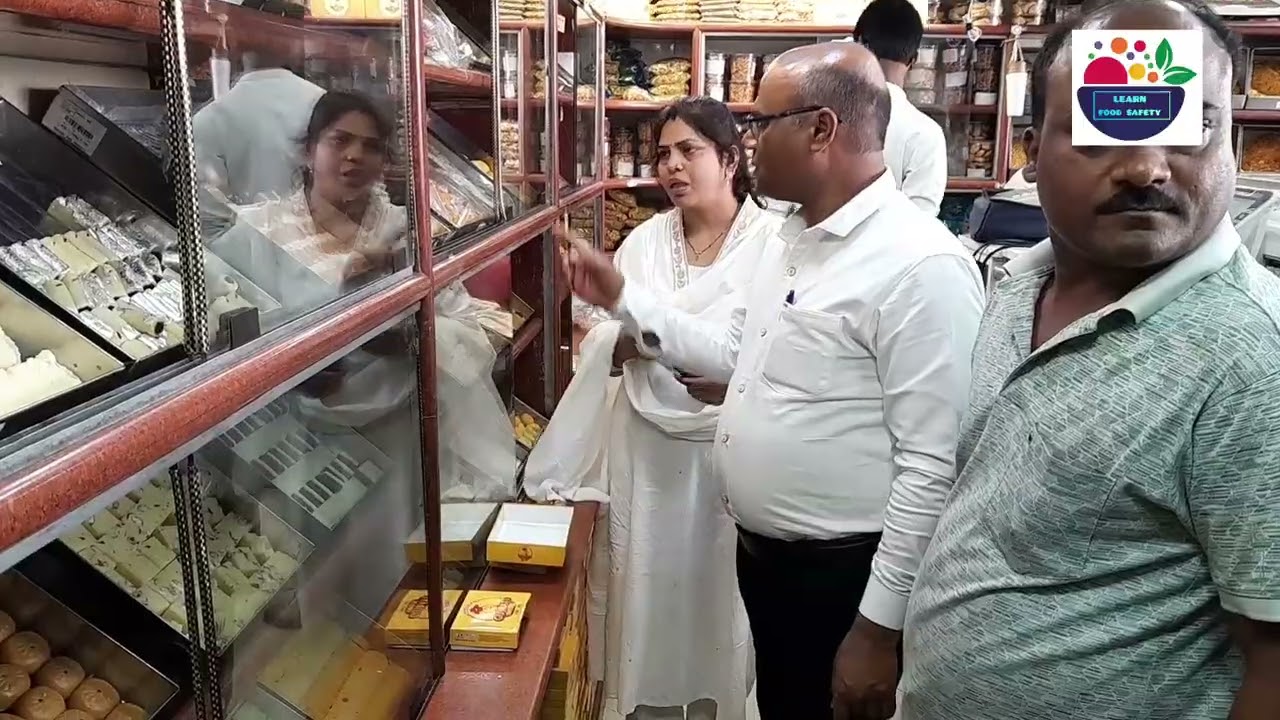 Holi drive : Food safety department checks मिठाई दुकान #sweet #food