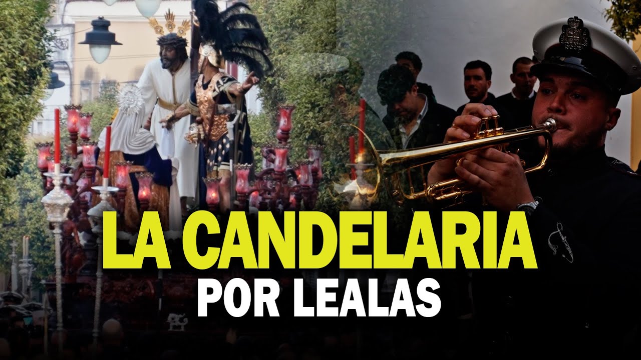 4K | CALLE LEALAS | LA CANDELARIA | Domingo de Resurrección 2025 | Lágrimas de Dolores | Vannio Pro.