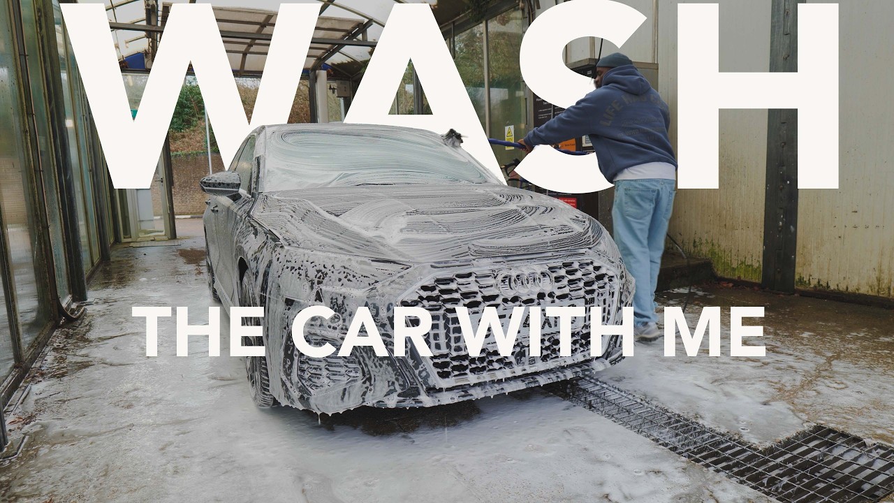 COME FOR A CAR WASH WITH ME - AUDI A3 S-LINE.