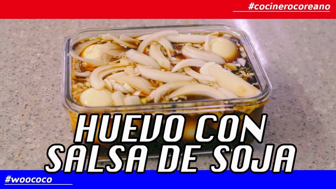 [ESPÑ/ENG] HUEVO CON SALSA DE SOJA 계란장조림 l COMIDA COREANA l CÓMO HACER l RECETA FÁCIL