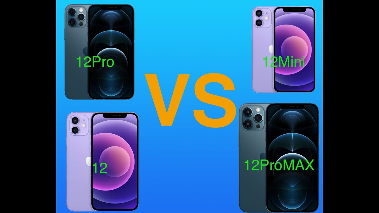 TUTTI gli iPhone 12. Quale scegliere? il confronto