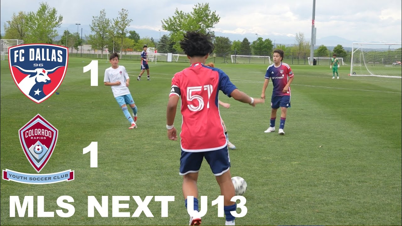 Elite Youth Clash! FC Dallas U13 vs. Colorado Rapids Ends 1-1 | MLS Next Showdown #fcdallas #mlsnext