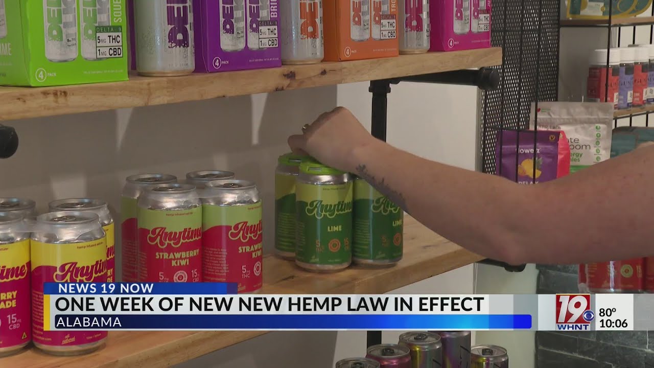 One Week Since New Hemp Law Enforcement Began | July 7, 2025 | News 19 at 10 p.m.
