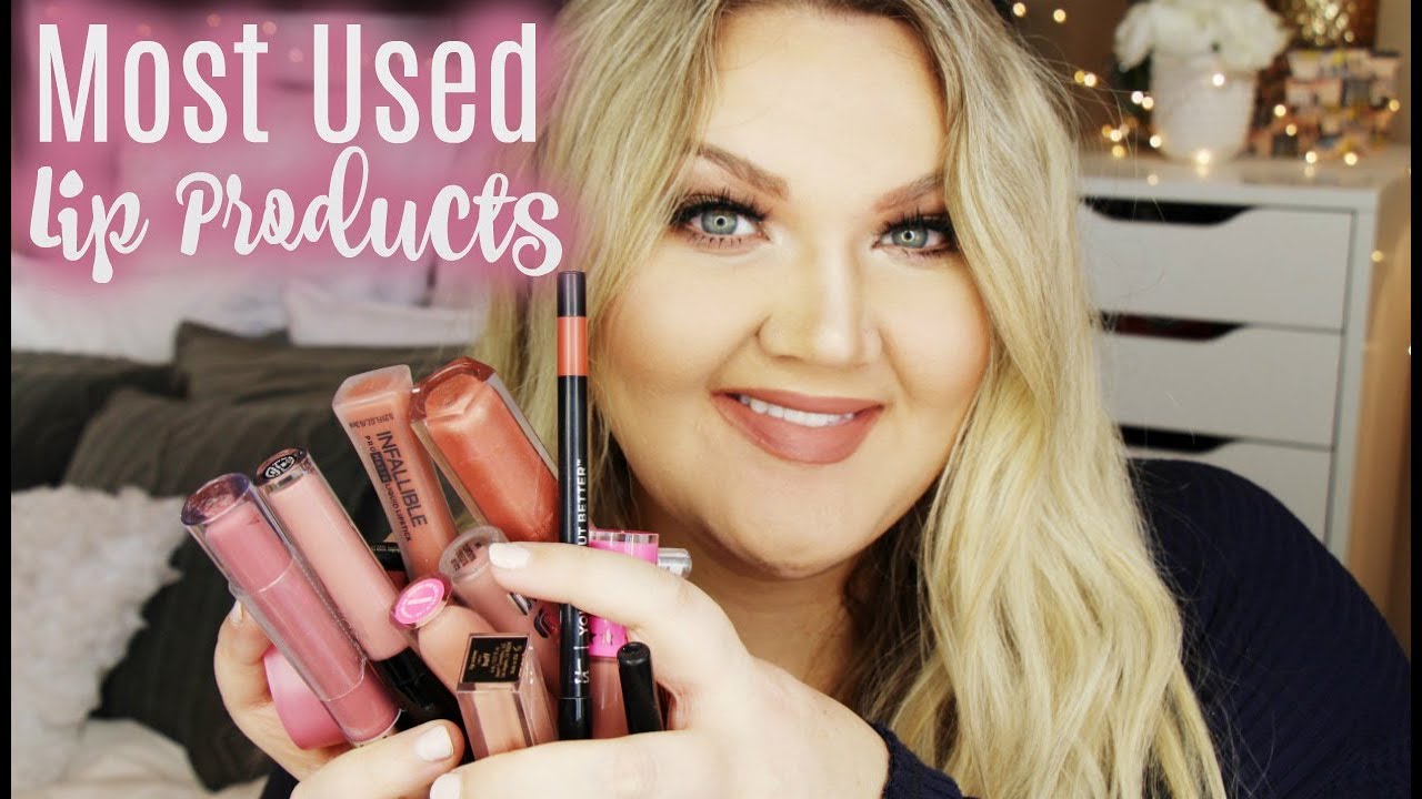 MOST USED LIP PRODUCTS | 2017