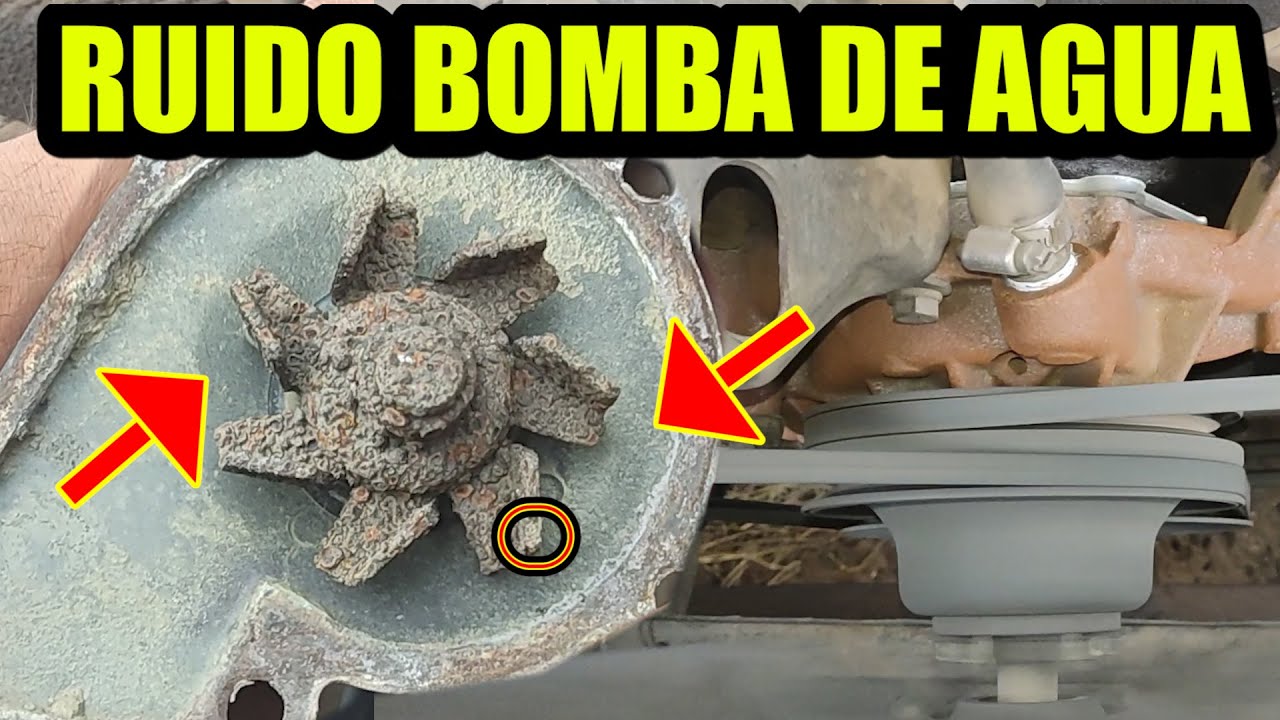 Fallas de la bomba de agua RUIDO y sintomas que provoca &iquest;C&oacute;mo saber si la bomba de agua ya no sirve?