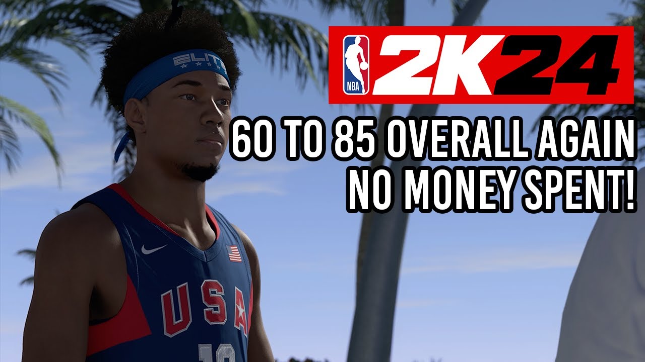 NBA 2K24 SPEEDRUN UPDATE FROM 60 to 85 OVERALL! NO MONEY SPENT AFTER PATCH