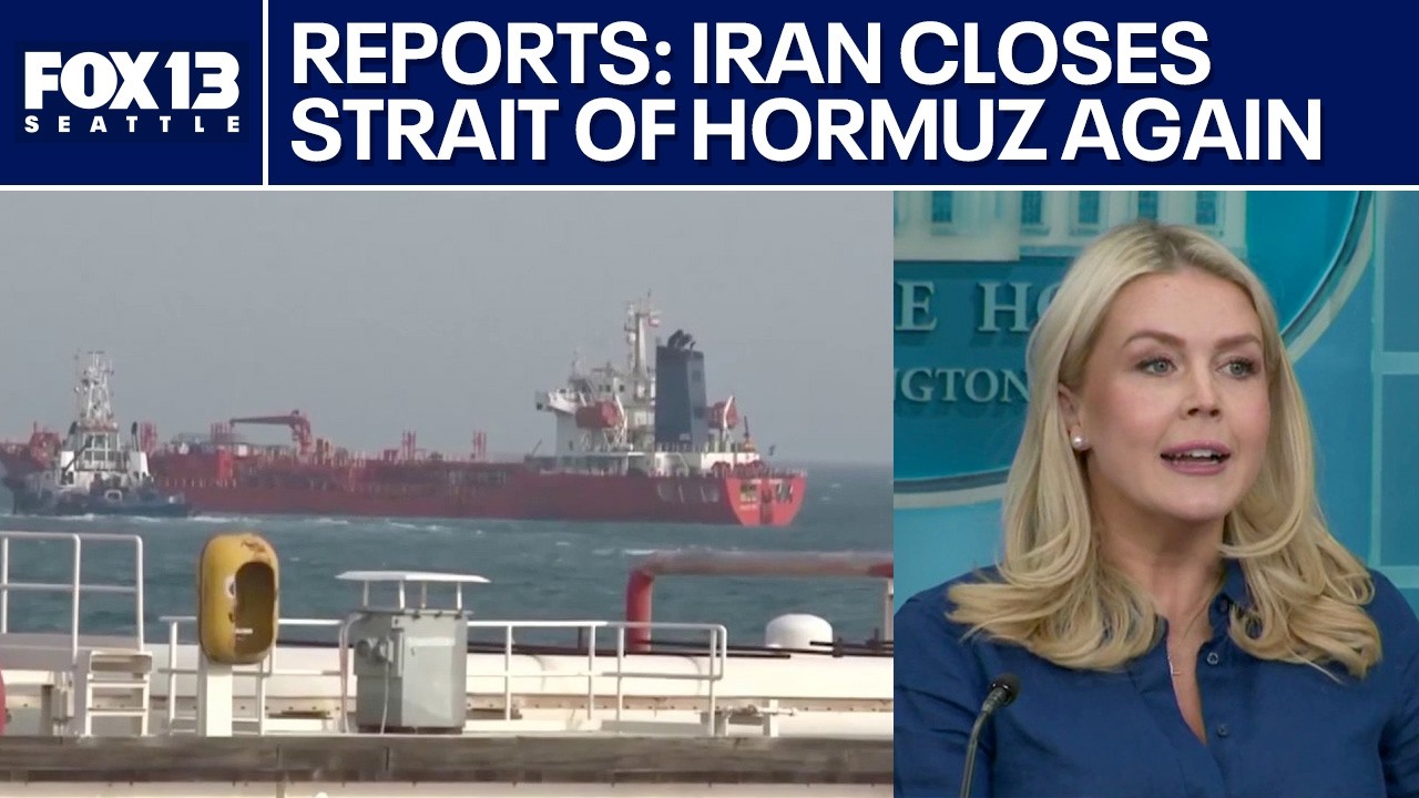 Iran closes Strait of Hormuz again after Israel strikes Lebanon